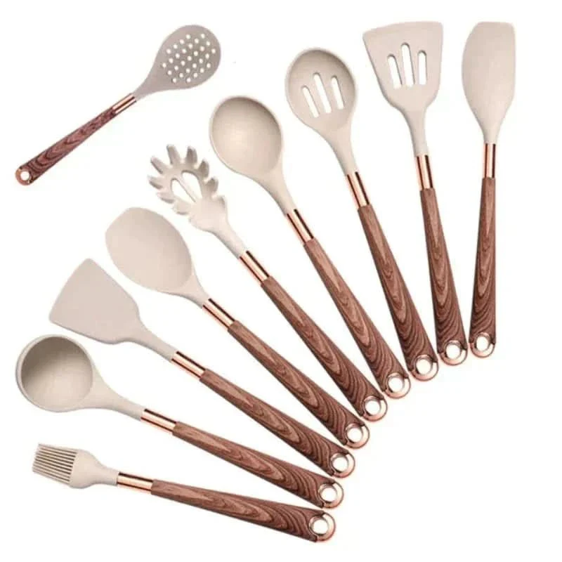 10-Piece Kitchen Utensil Set with Ergonomic Design - Image 6