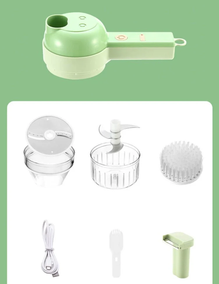 4 in 1 sähköinen keittiömurskain - Image 6