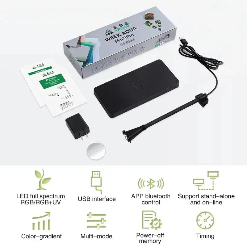 Akvaarioled Valaisin USB-liitännällä Moderni Kompakti - Image 4