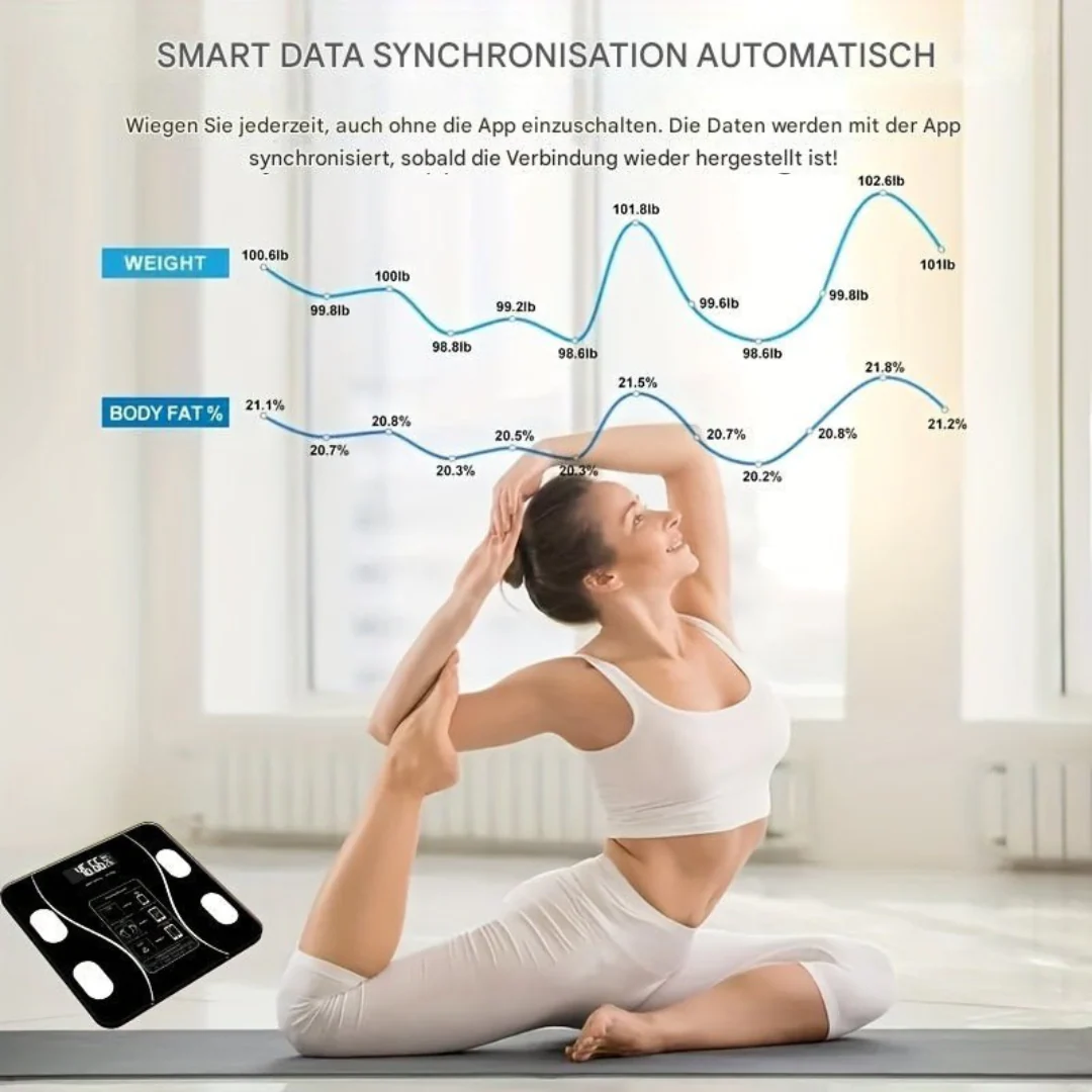Älyvaaka Kehon Analyysillä Moderni Suunnittelu - Image 9