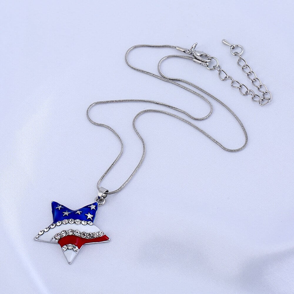 Amerikan lippu kaulakoru - Image 3