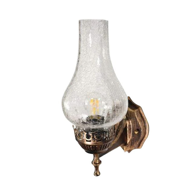 Antiikkinen Seinälampu Vintage-tyyliin Öljylamppu
