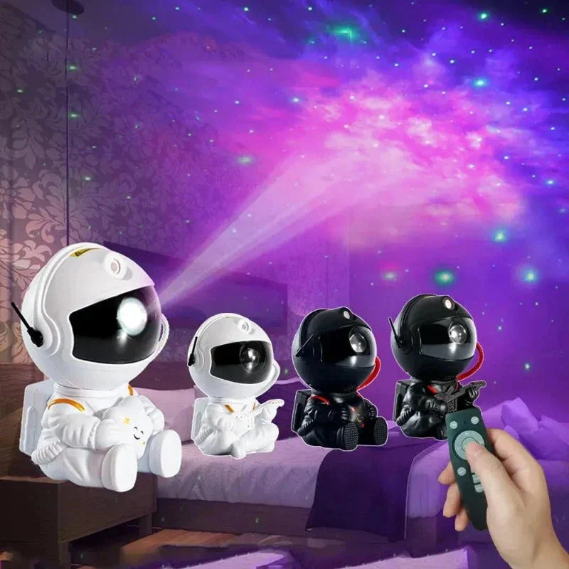 Astronaut LED -projektorilamppu tähtitaivaan luomiseksi