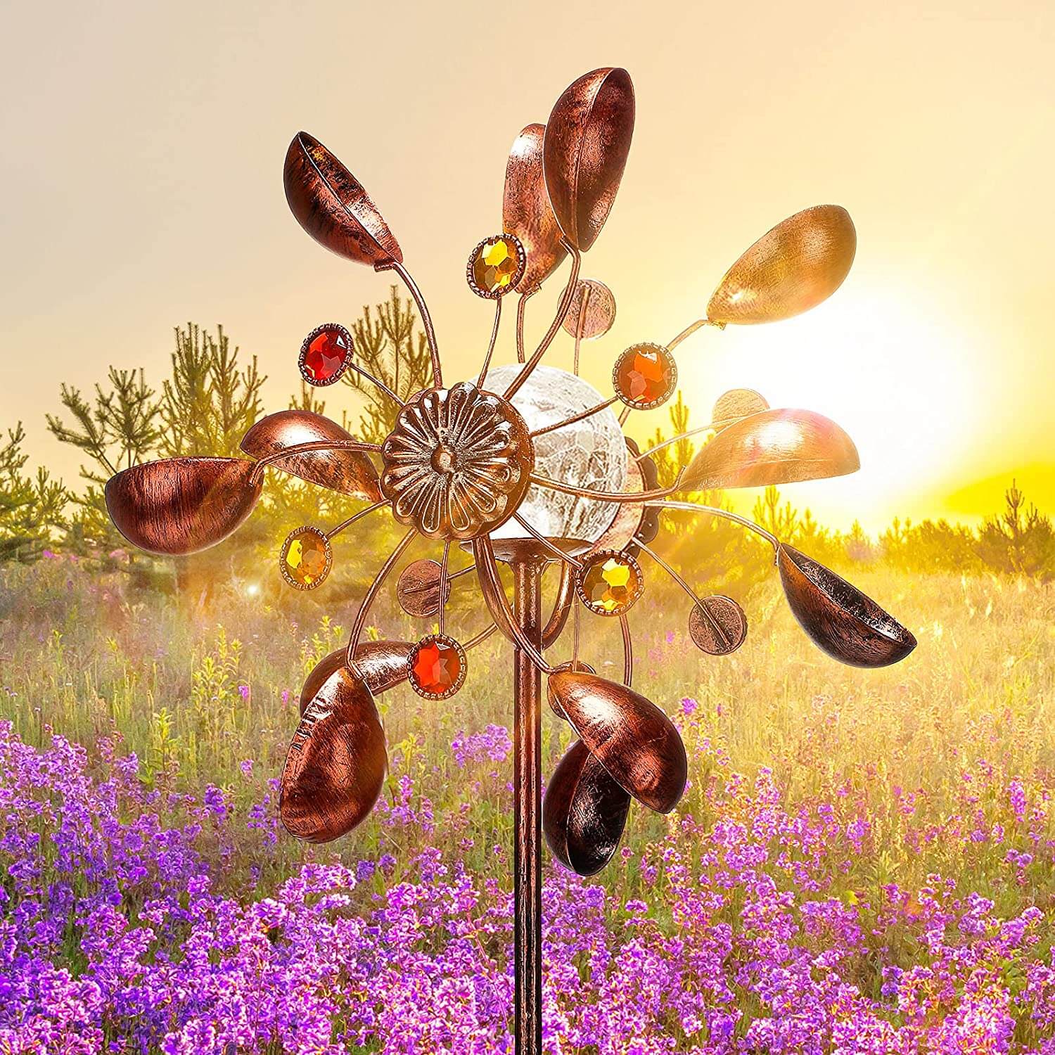 Aurinkoenergialla toimiva lasipallotuulimylly - Image 3