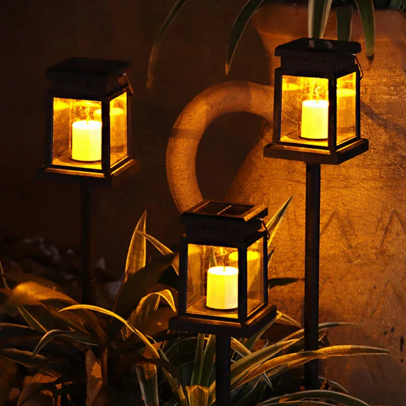Aurinkoenergialla Toimiva LED-lyhty Ulkokäyttöön - Image 3