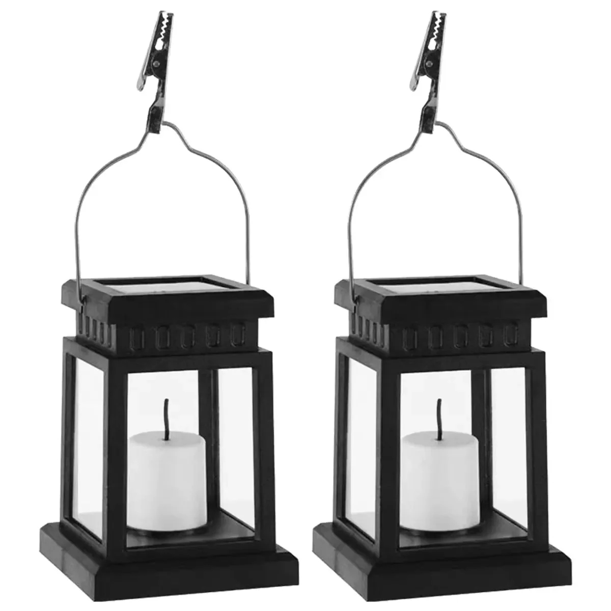 Aurinkoenergialla Toimiva LED-lyhty Ulkokäyttöön - Image 5