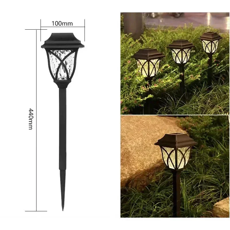 Aurinkopuutarhavalaistus LED-valoilla