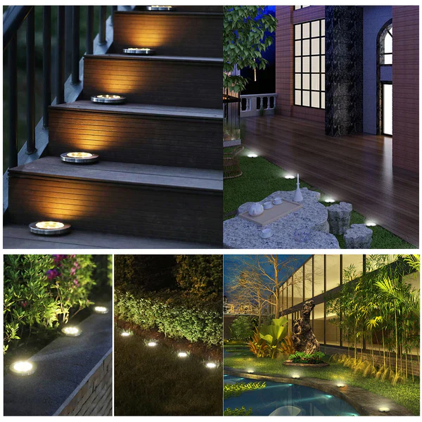 Aurinkovalolamppu LED-puutarhalamppu - Image 4