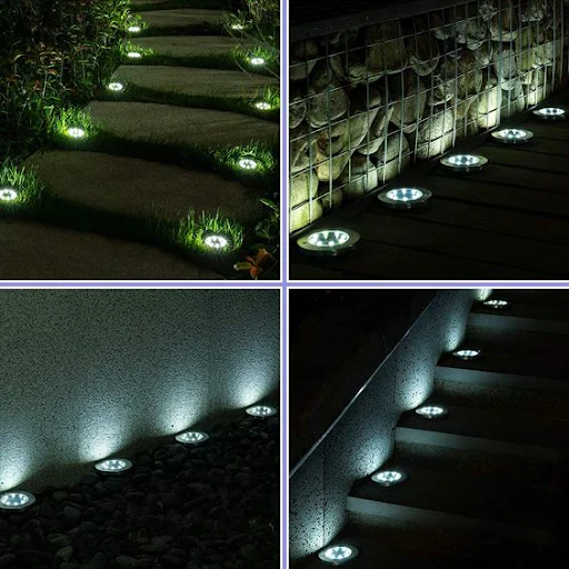 Aurinkovalolamppu LED-puutarhalamppu - Image 5