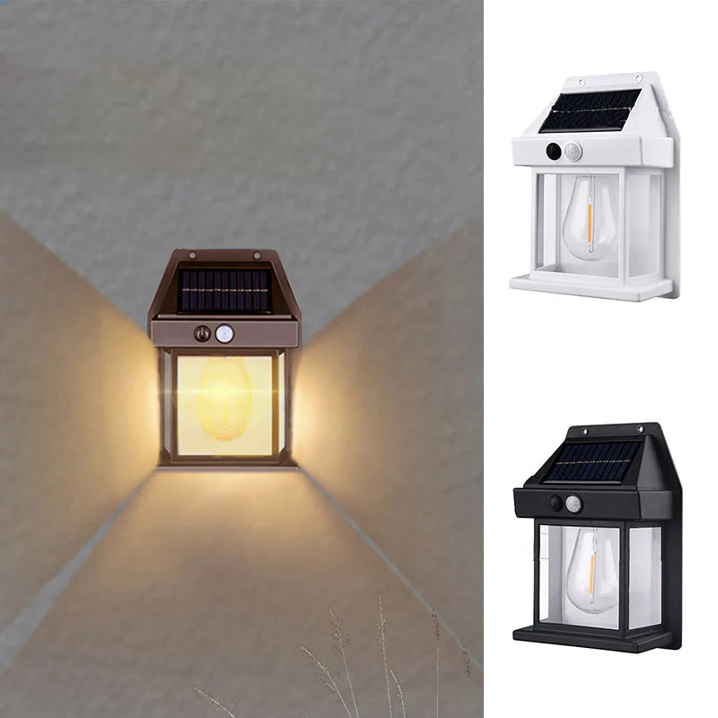 Aurinkovoimalla Toimiva Ulkovalaisin Seinäasennukseen, Tyylikäs ja Energiatehokas Valaistus - Image 7