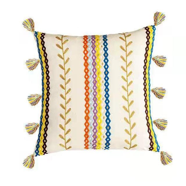 Boho-tyylinen Hapsutyynyliina Tyylillä