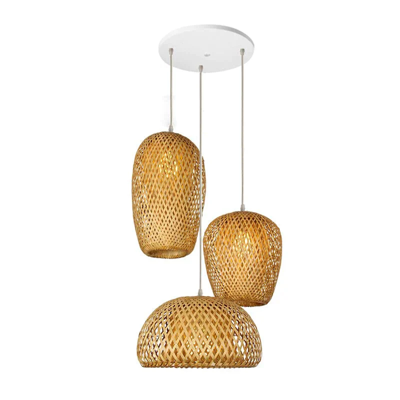 Boho Tyylinen Rotan Riippuvalaisin