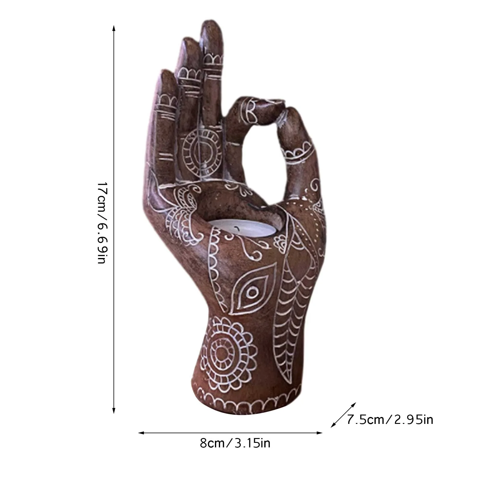 Buddha Hand Kynttilänpidin - Image 5