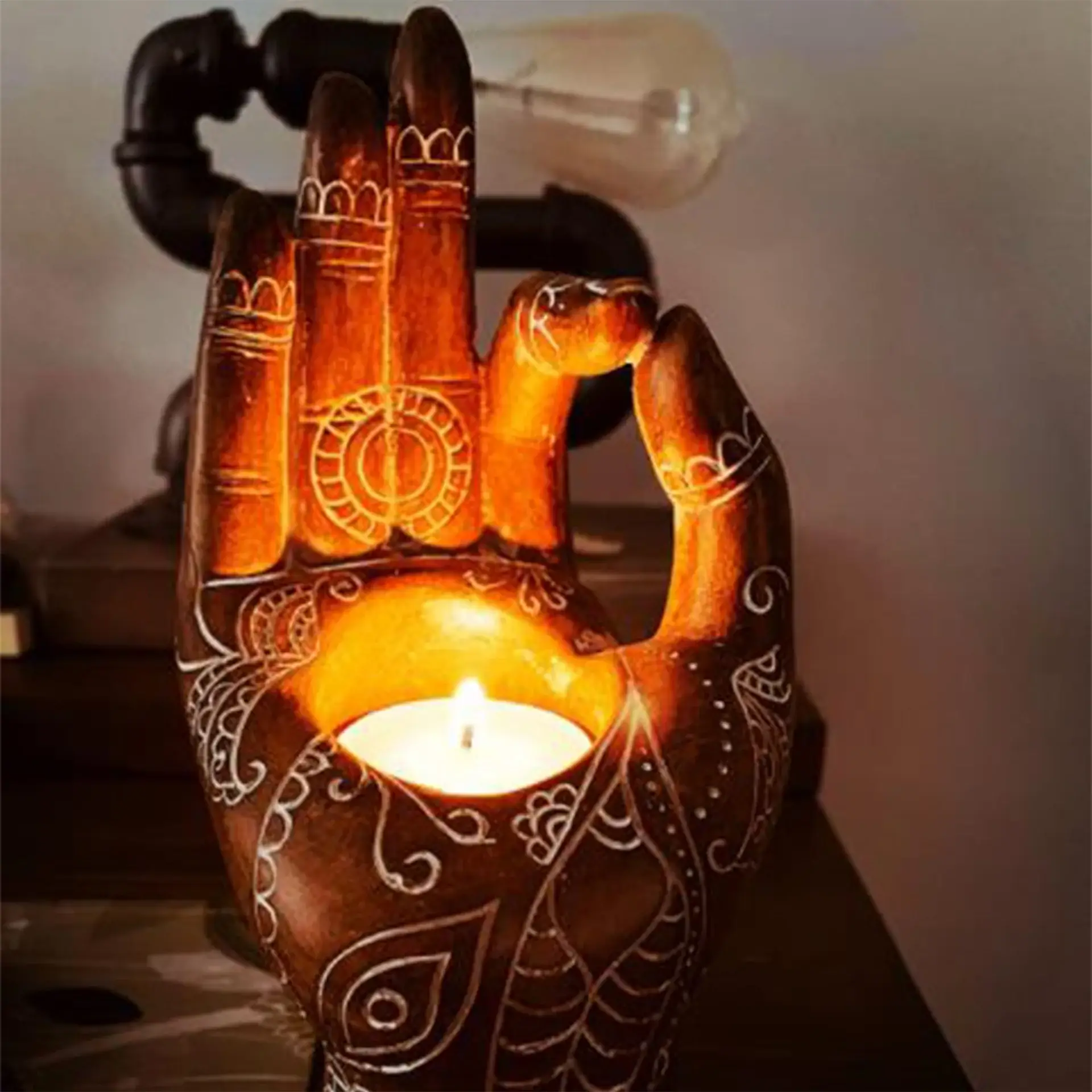 Buddha Hand Kynttilänpidin - Image 9