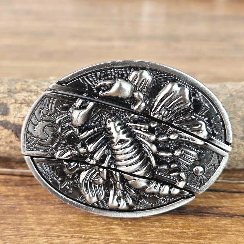 Cowboys-vyön solki Metallinen Soikea - Image 23