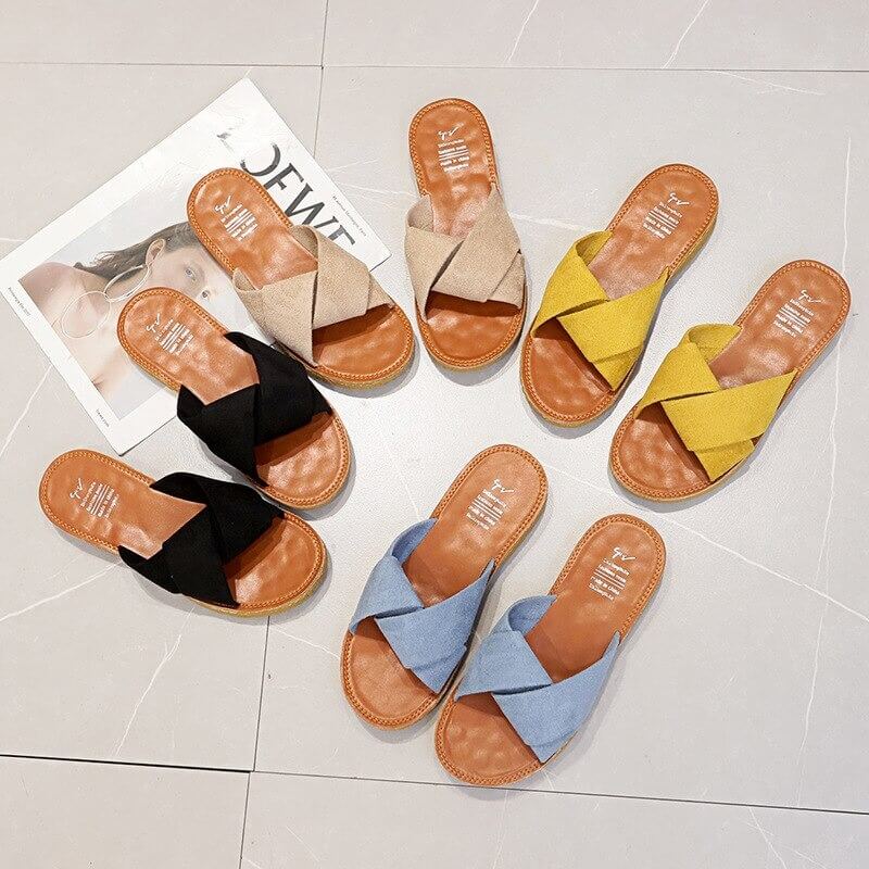 Criss-cross hihna Sandaalit - Image 5