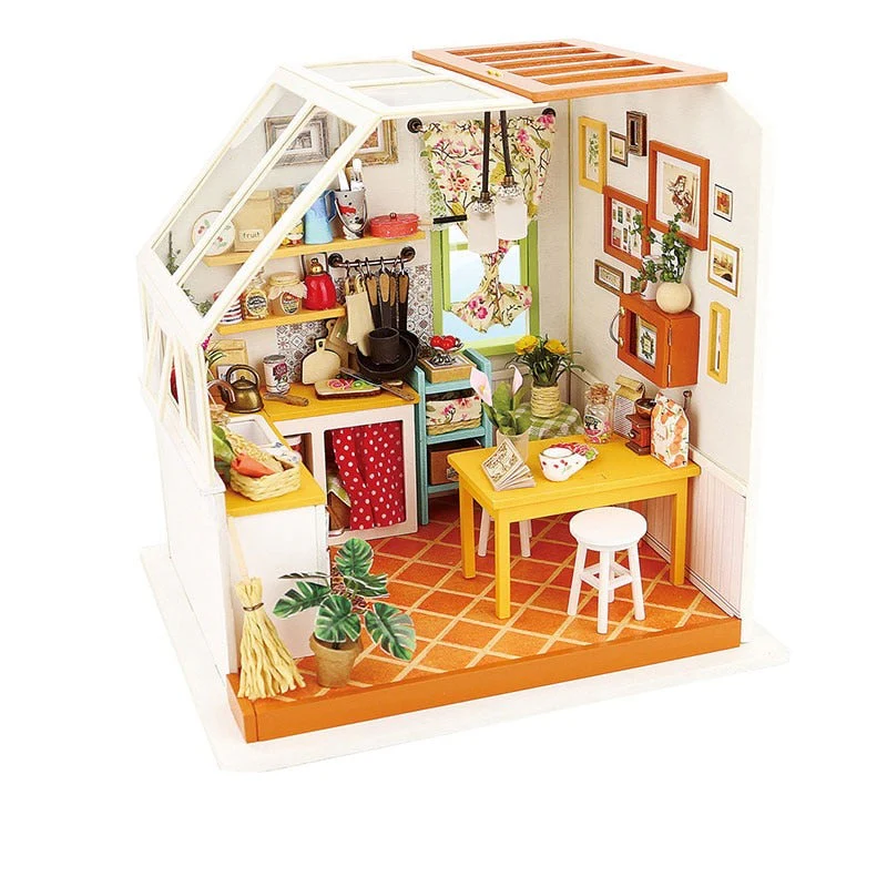DIY puinen miniatyyri talo Kit - Image 8