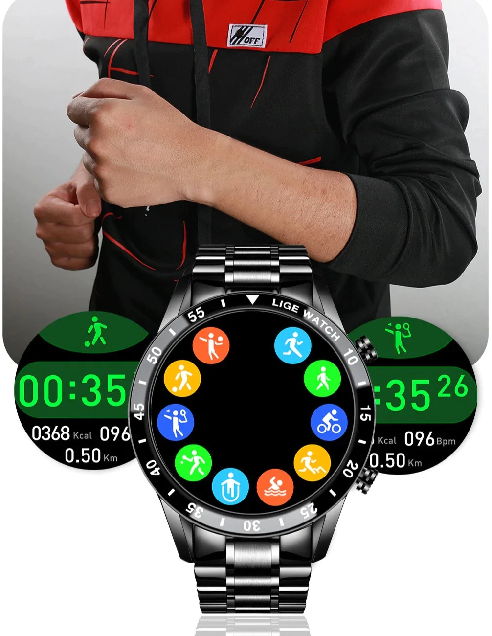 Elegantti Sport Smart Watch - Image 9