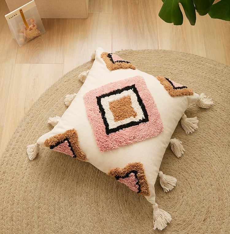 Etninen Tyynynpäällinen Monikäyttöinen Sisustuselementti 45x45cm - Image 8