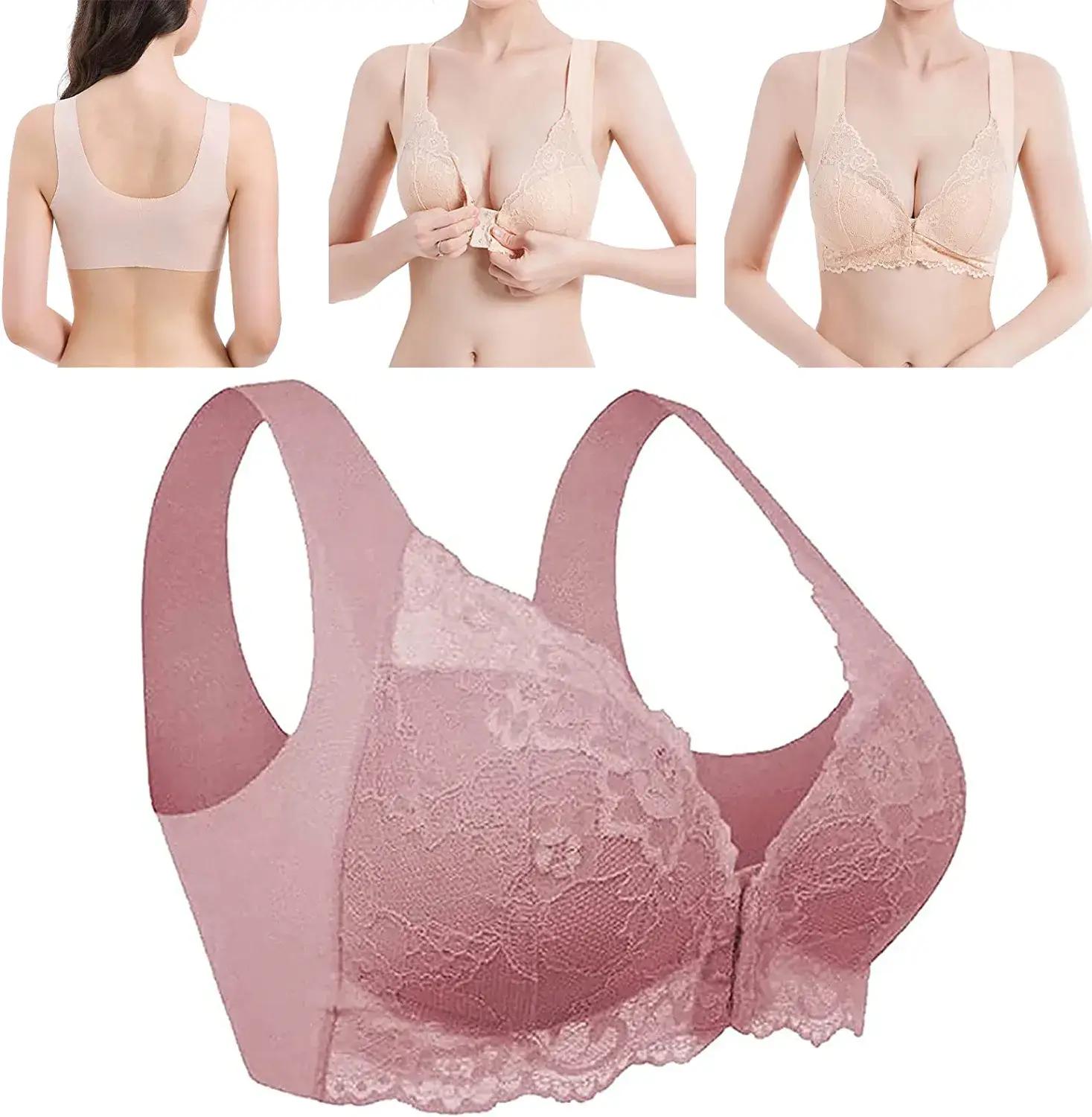 Etusuljenta Lace Bra - Image 3