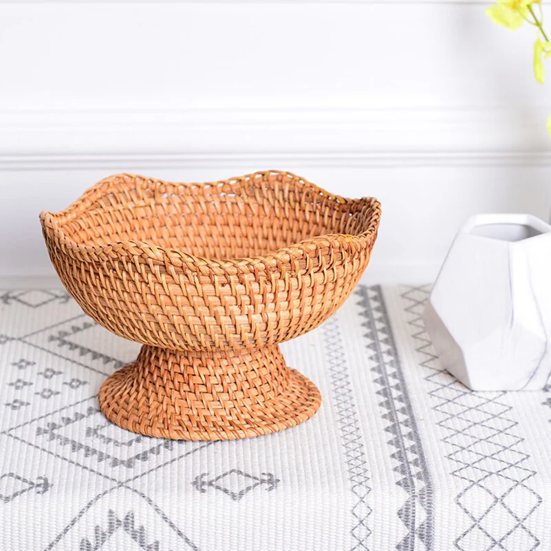 Hedelmäkori Rottinkinen Boho-tyylinen - Image 4