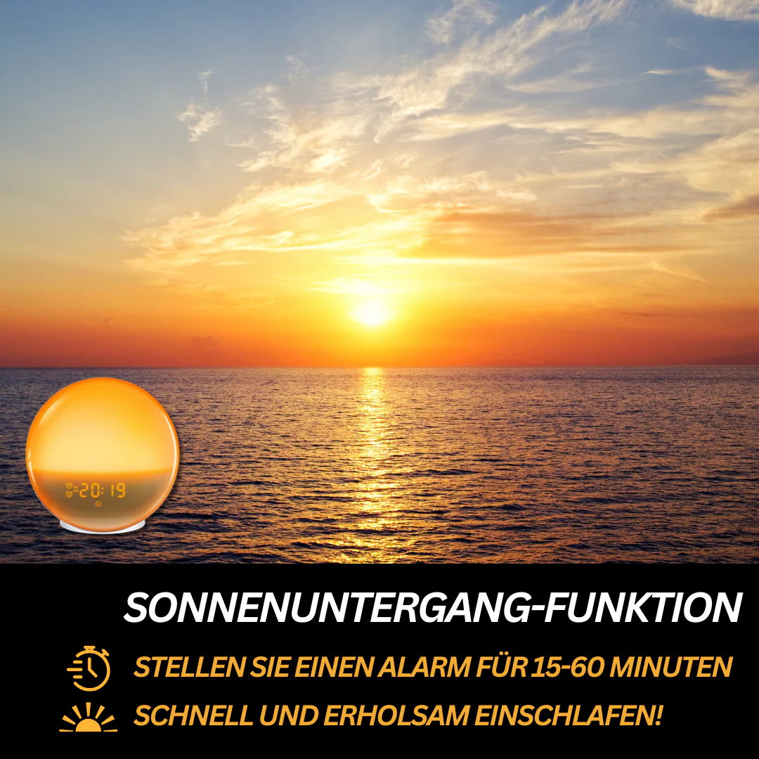 Herätysvalo Kelloradio Innovatiivisella Auringonnoususimulaatiolla - Image 4