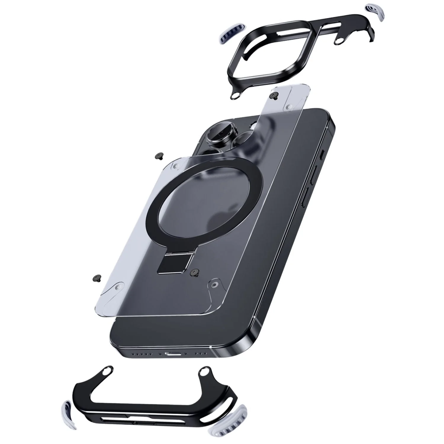 iPhone 13,14,15, Pro Max, Pro Suojakuori Erittäin Ohut - Image 5