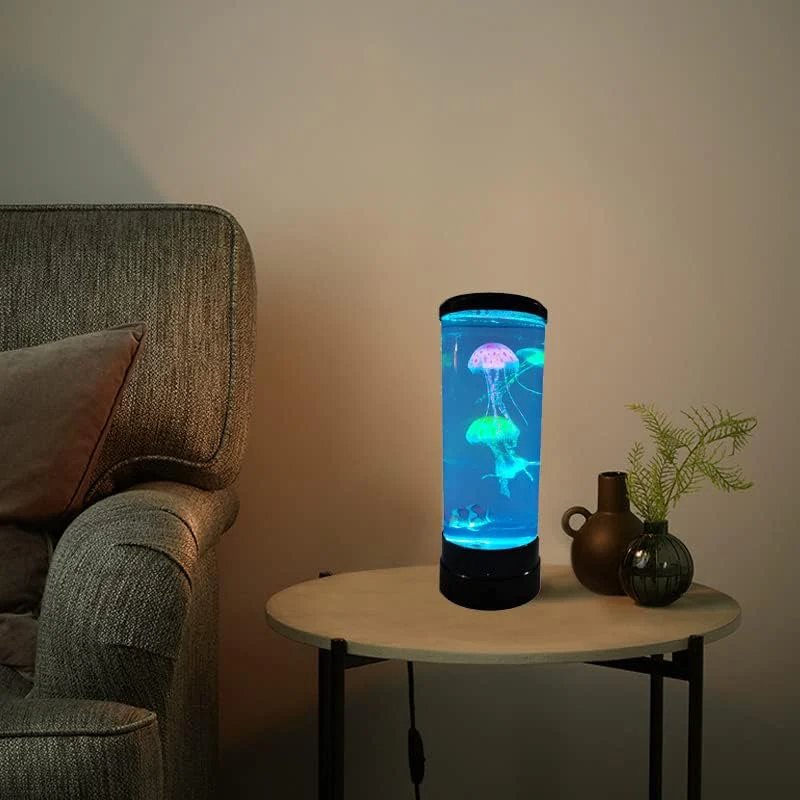 Jellyfish Aquarium -pöytälamppu Moderni Muotoilu