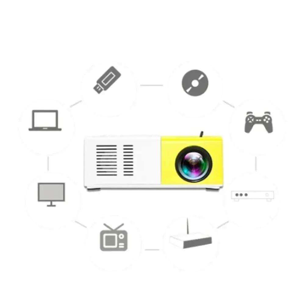 Kämmenen kokoinen kannettava projektori - Image 5