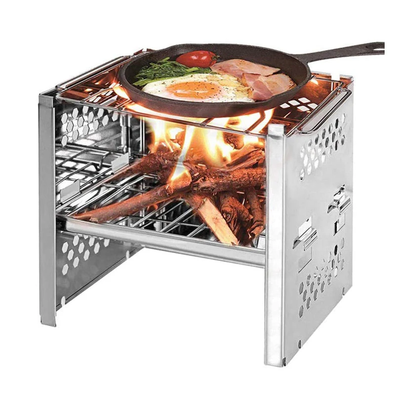 Kannettava BBQ-Grilli Ulkona Kompakti ja Kestävä Suorituskyky