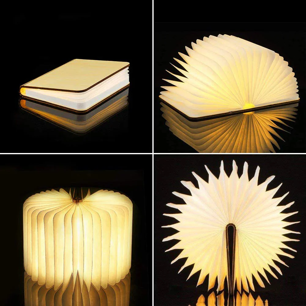 Kannettava LED-pöytälamppu Taitettava Kirjalamppu Tyylikäs Design - Image 5