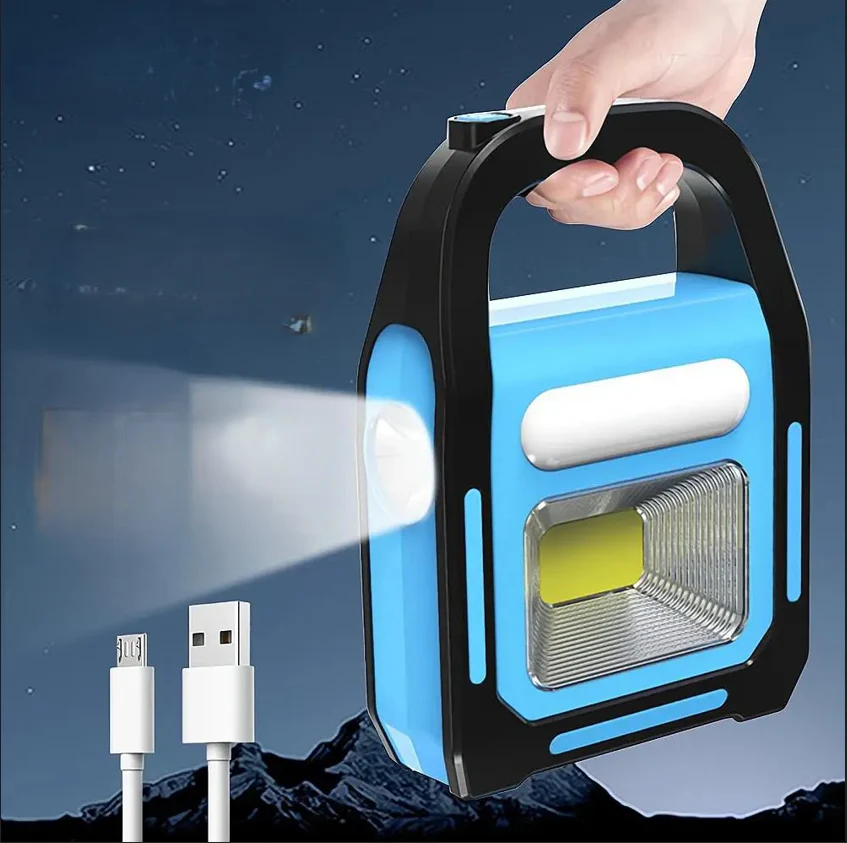 Kannettava LED Ulkolyhty ja Virtapankki Ulkoiluun Kompakti ja Kestävä Design - Image 3