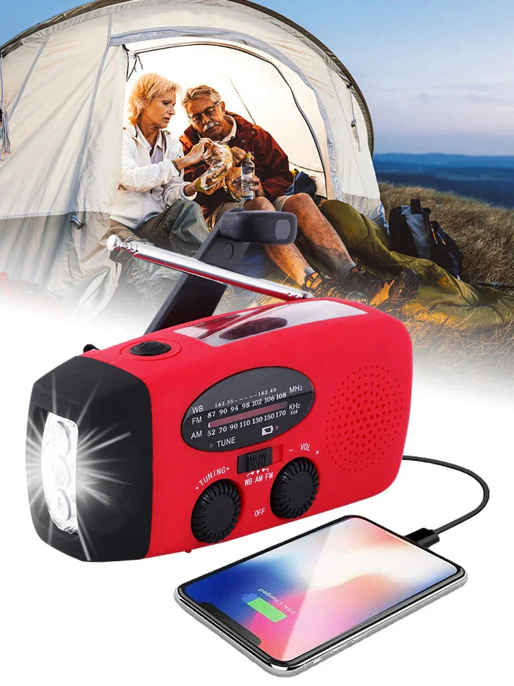 Kannettava Monitoiminen Hätäradio - Valmistautuminen Kaikkiin Tilanteisiin - Image 4
