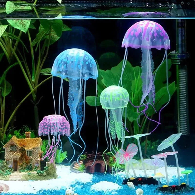 Keinotekoinen Meduusa Akvaario Koriste Kelluva Simulointi - Image 2
