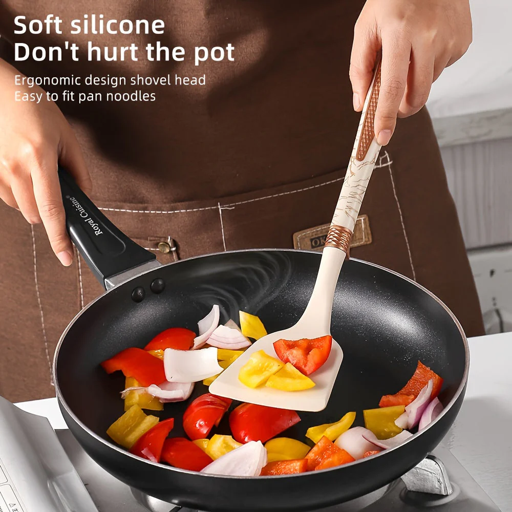 Keittiövälineet Silikoniset Ergonomiset Kahvat Monipuoliseen Ruoanlaittoon - Image 5