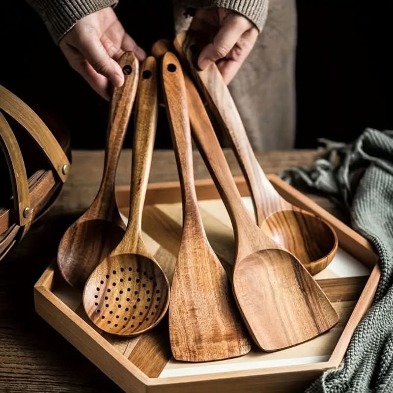 Keittiövälinesarja NordicWood - Tyylikäs ja kestävä