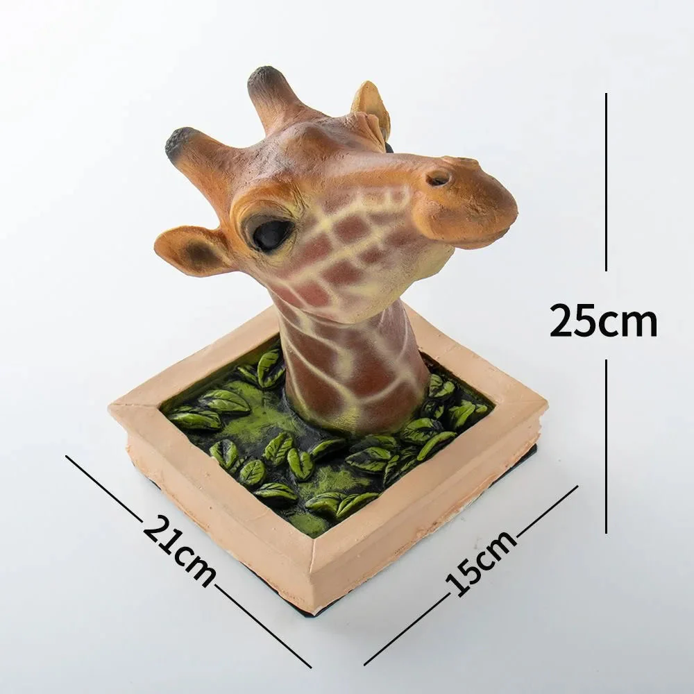 Kirahvin Pää 3D-Seinäkoriste - Image 6