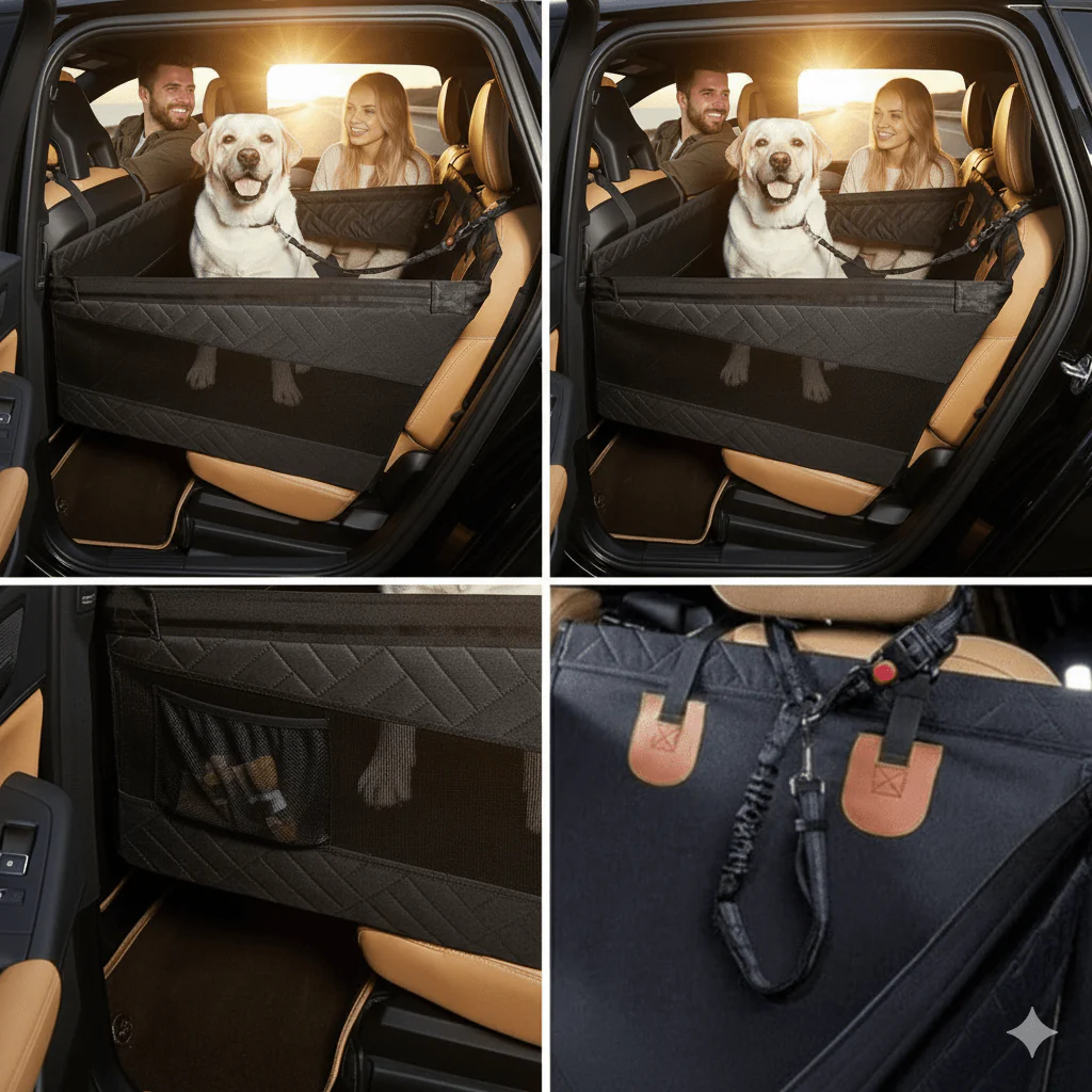 Koiran Matto Autoon Vedenpitävällä Kansilla - Image 3