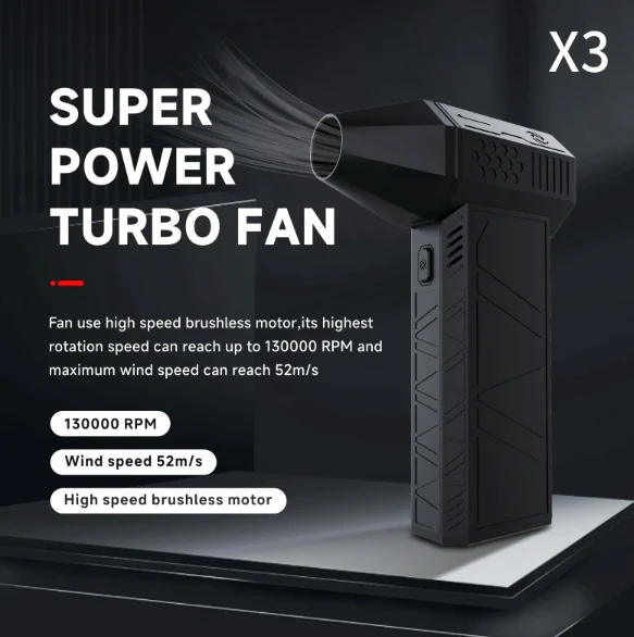 Kompakti Puhdistuslaite Mini Power Blaster Langaton Tehokas Siivouslaite - Image 7