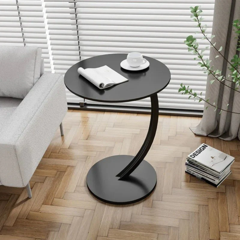 Kompakti Pyöreä Sivupöytä Moderniin Asumiseen - Image 8