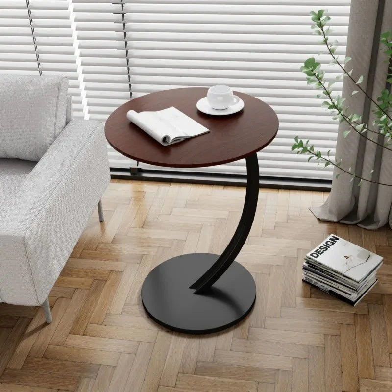 Kompakti Pyöreä Sivupöytä Moderniin Asumiseen - Image 9