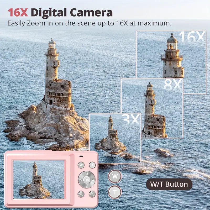 Kompakti Vintage Digikamera 1080p Videolla - Image 7