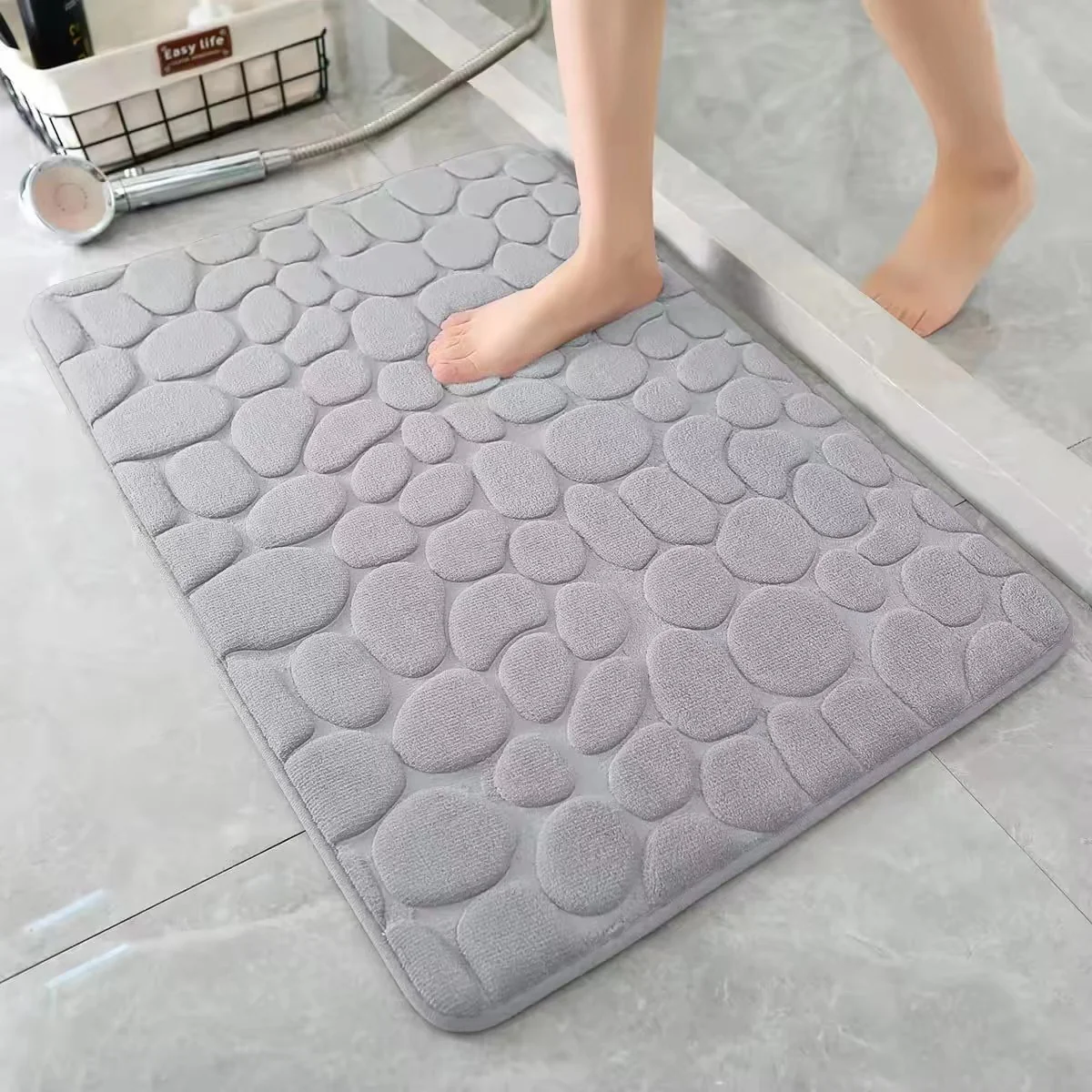 Kylpyhuoneen Antislip Matto Mukavuutta ja Turvallisuutta - Image 6