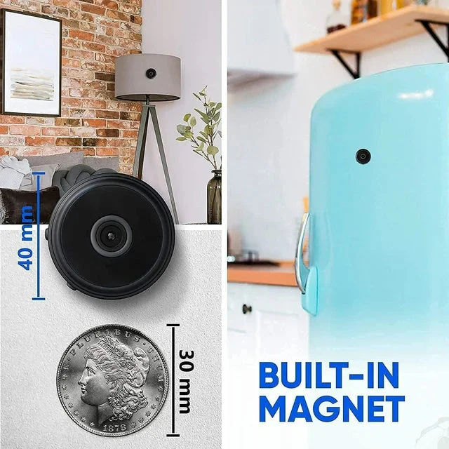 Langaton Mini Kamera Äänen ja Videon Suoratoistolla - Image 6