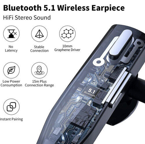 Langattomat Bluetooth-kuulokkeet Dual Mic - Image 5