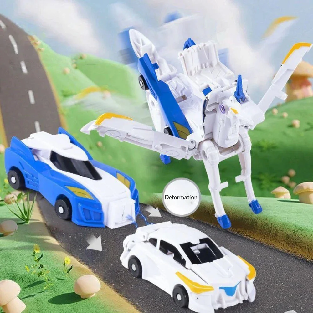 Lasten 2-in-1 Robotti ja Auto Innovatiivisella Magneettitekniikalla - Image 3