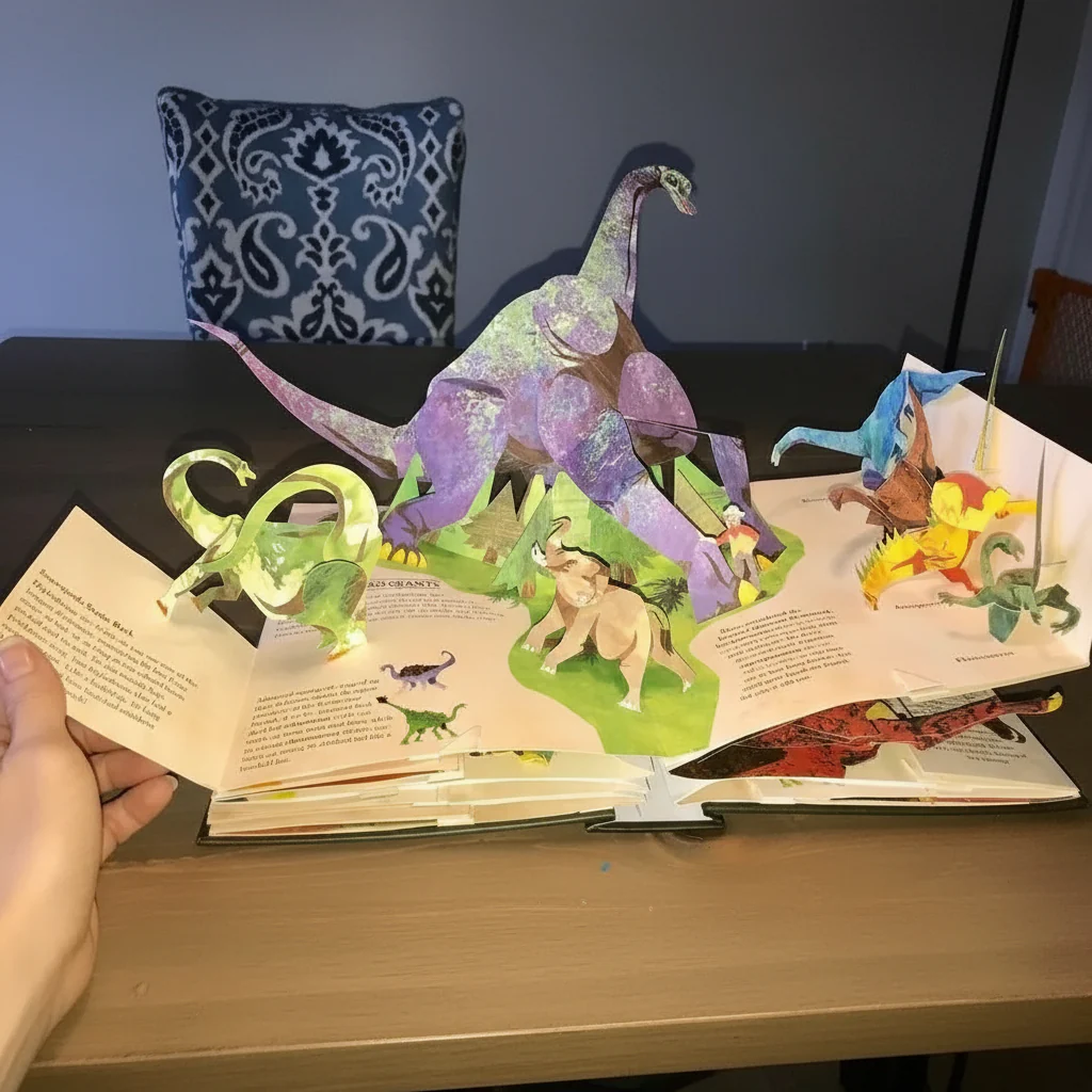Lasten 3D-ponnahduskirja Dinosaurukset - Image 3