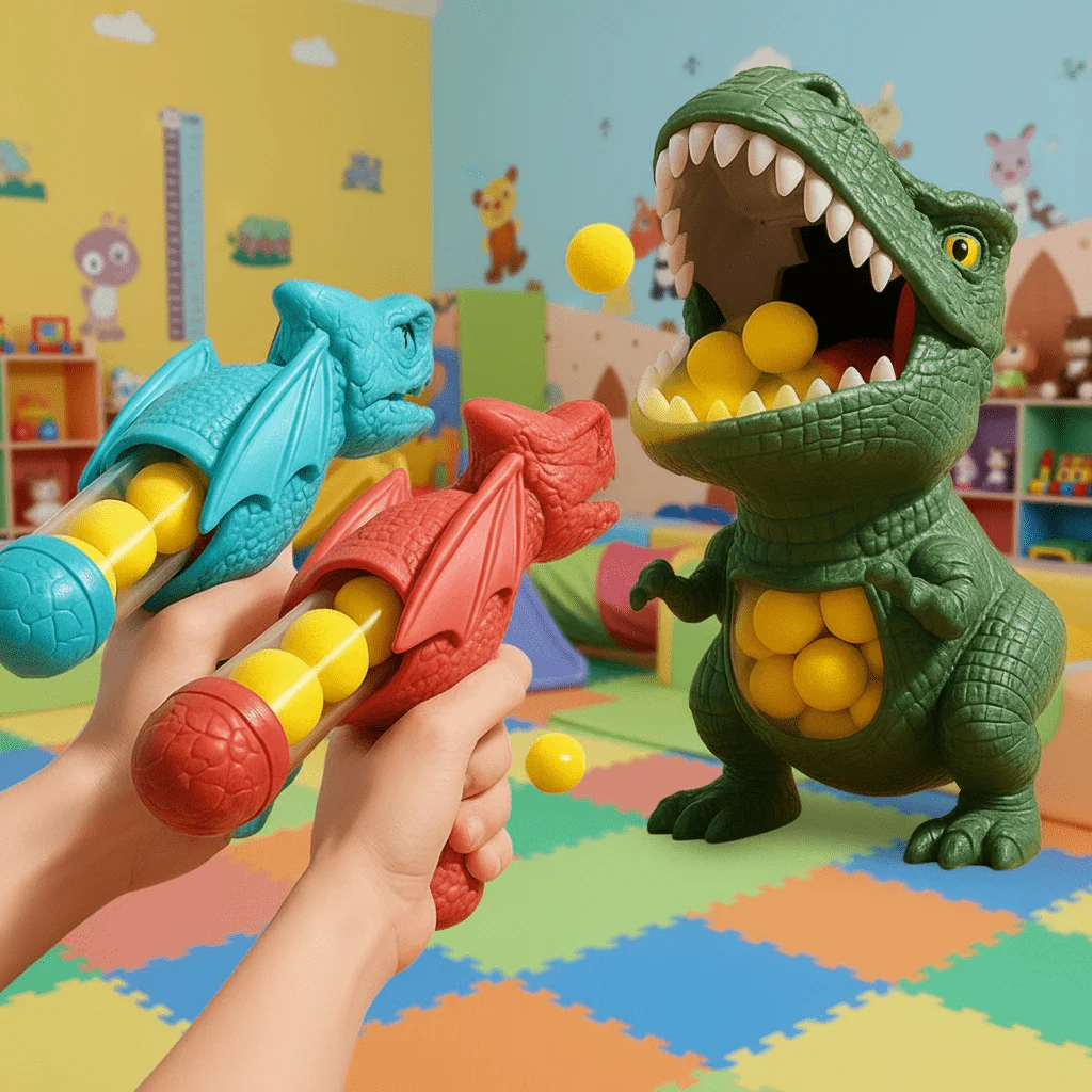 Lasten Ammuntapeli DINOPOP BLASTER Dinosaurusteemalla - Image 5