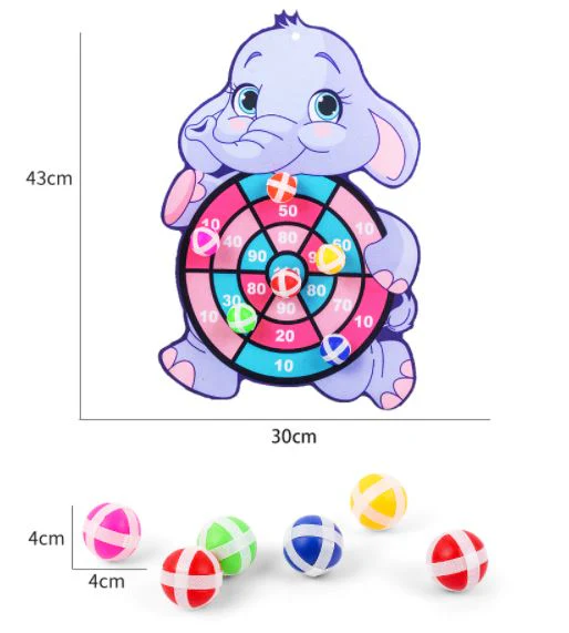 Lasten Dartboard Pelilauta Hauska ja Turvallinen Peli - Image 2