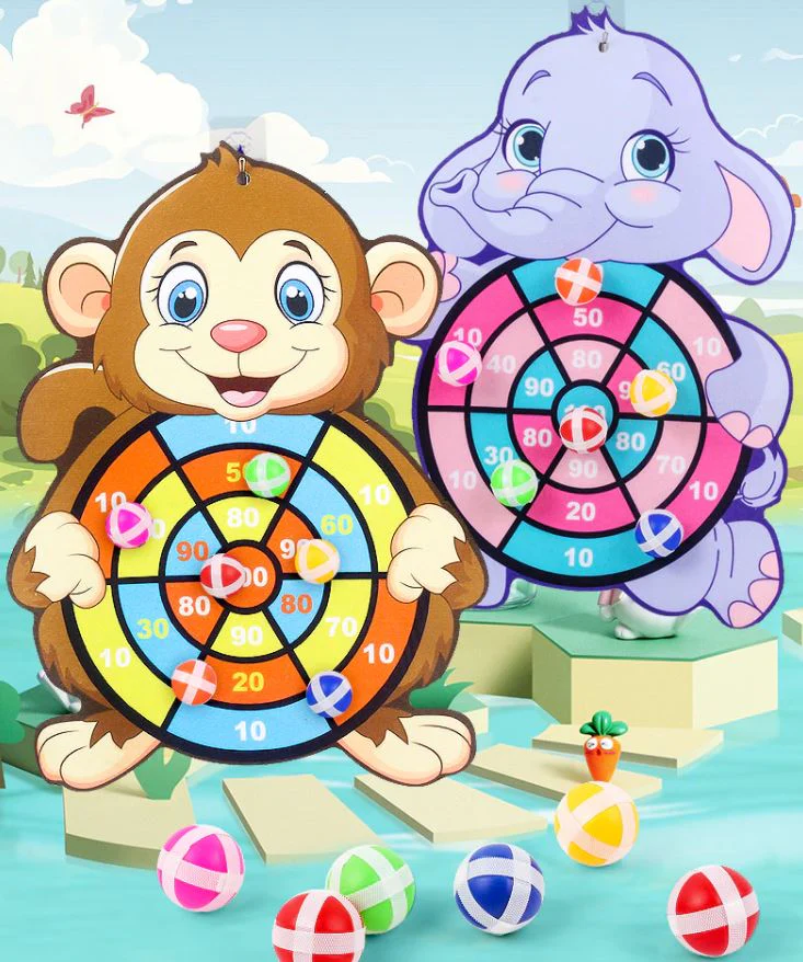 Lasten Dartboard Pelilauta Hauska ja Turvallinen Peli - Image 3